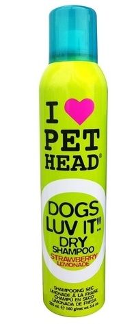 Сухой шампунь для собак PetHead DOGS LUV IT Клубничный лимонад 165 мл