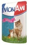 Паучи для кошек MonAmi кролик в соусе 0,1 кг.